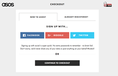 ASOS Checkout Conversion UX