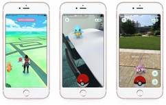 Pokemon Mobile App Screens