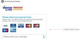 Netflights Credit Card Icons