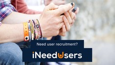iNeedUsers UX user research participant recruitment specialists