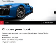 Audi R8 personalisation