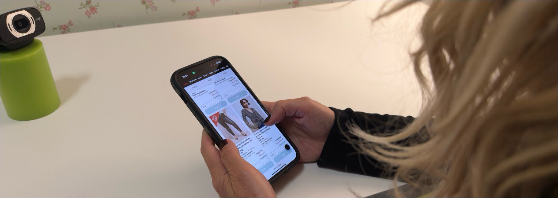 Mobile first Usability Testing Session