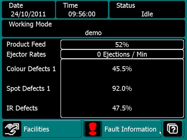 Main screen before redesign