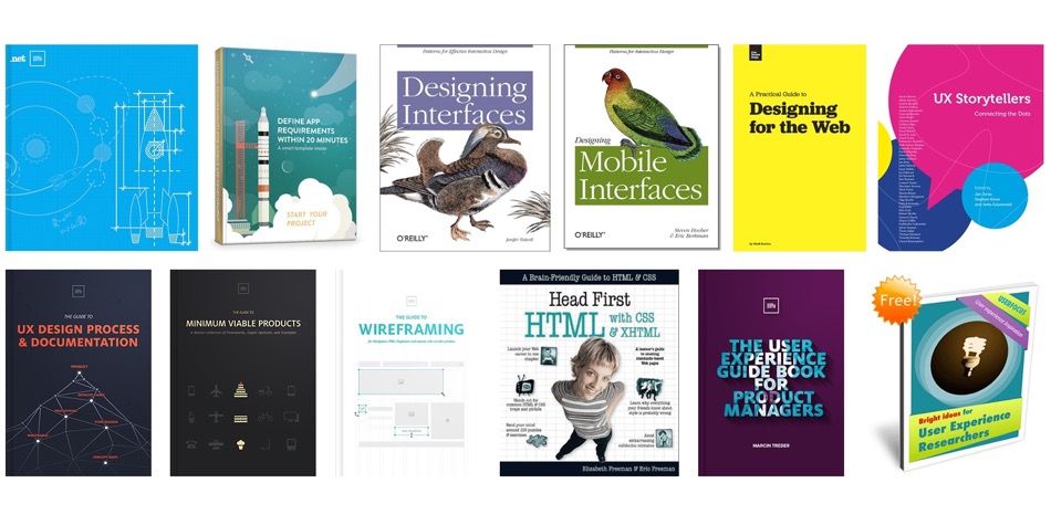 The Biggest list of 35 FREE UX Books