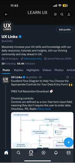 UX Links X